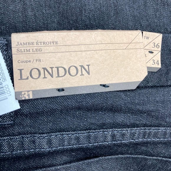 Men’s London LE 31 Slim Leg Coupe Jeans - Picture 6 of 12